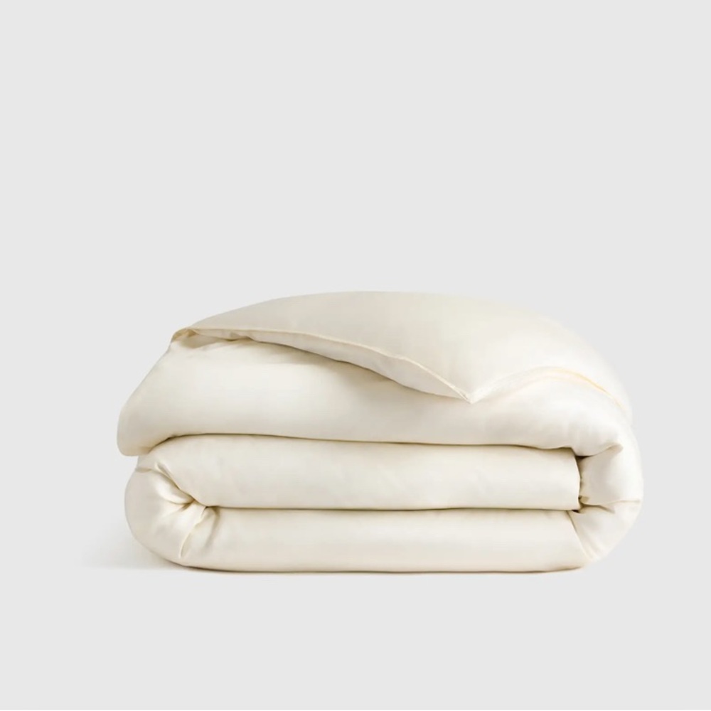 Quince Bamboo King/Cal King Duvet Cover